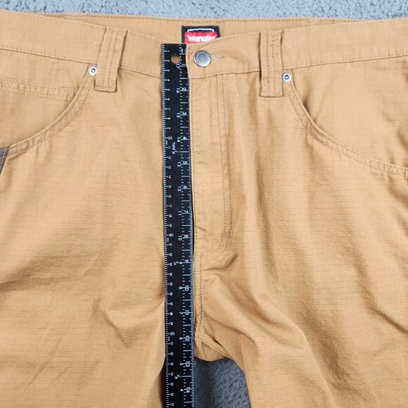 Wrangler Relaxed Fit Workwear Ripstop Shorts Size 36 Cotton 11" Inseam Outdoor - Picture 6 of 10